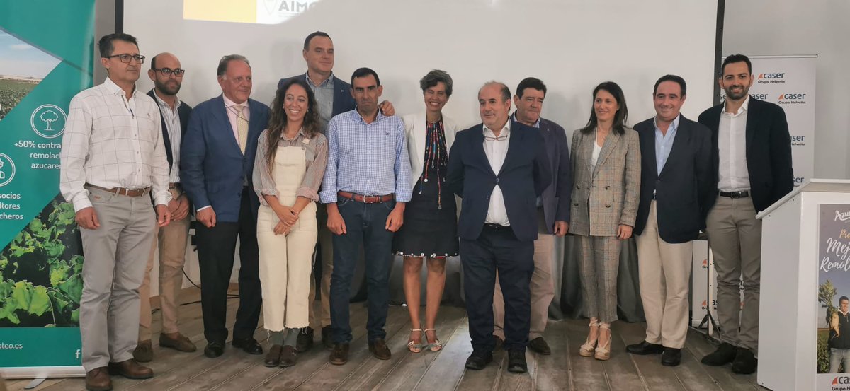 AzucareraES's tweet photo. Enhorabuena a todos los premiados y muchas gracias a todas las autoridades que nos han acompañado en el Premio #MejorRemolacherodeAndalucia2022 ¡Nos vemos el próximo año en el encuentro del sector remolachero! https://t.co/2d8bbzNIe7