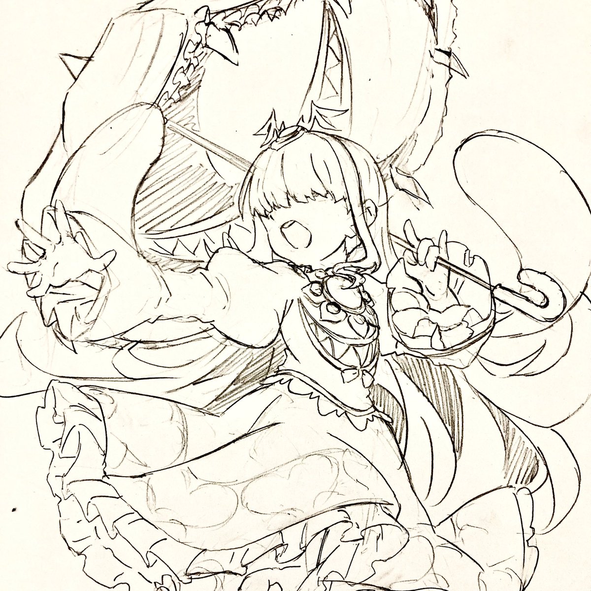 プリンプリン落書き
#デュエプレ 