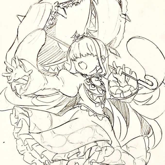 プリンプリン落書き
#デュエプレ 
