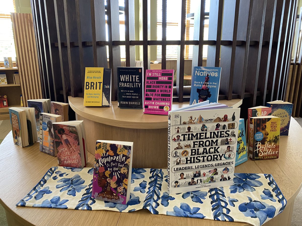 SCHSgdst's tweet photo. We are celebrating #BlackHistoryMonth and all our pupils enjoy the diverse titles in our library. However, we believe that Black History should be taught all year throughout the curriculum, just like books are for reading all year too. #TBH365 #blackhistoryisbritishhistory https://t.co/z9FQhZtlbU
