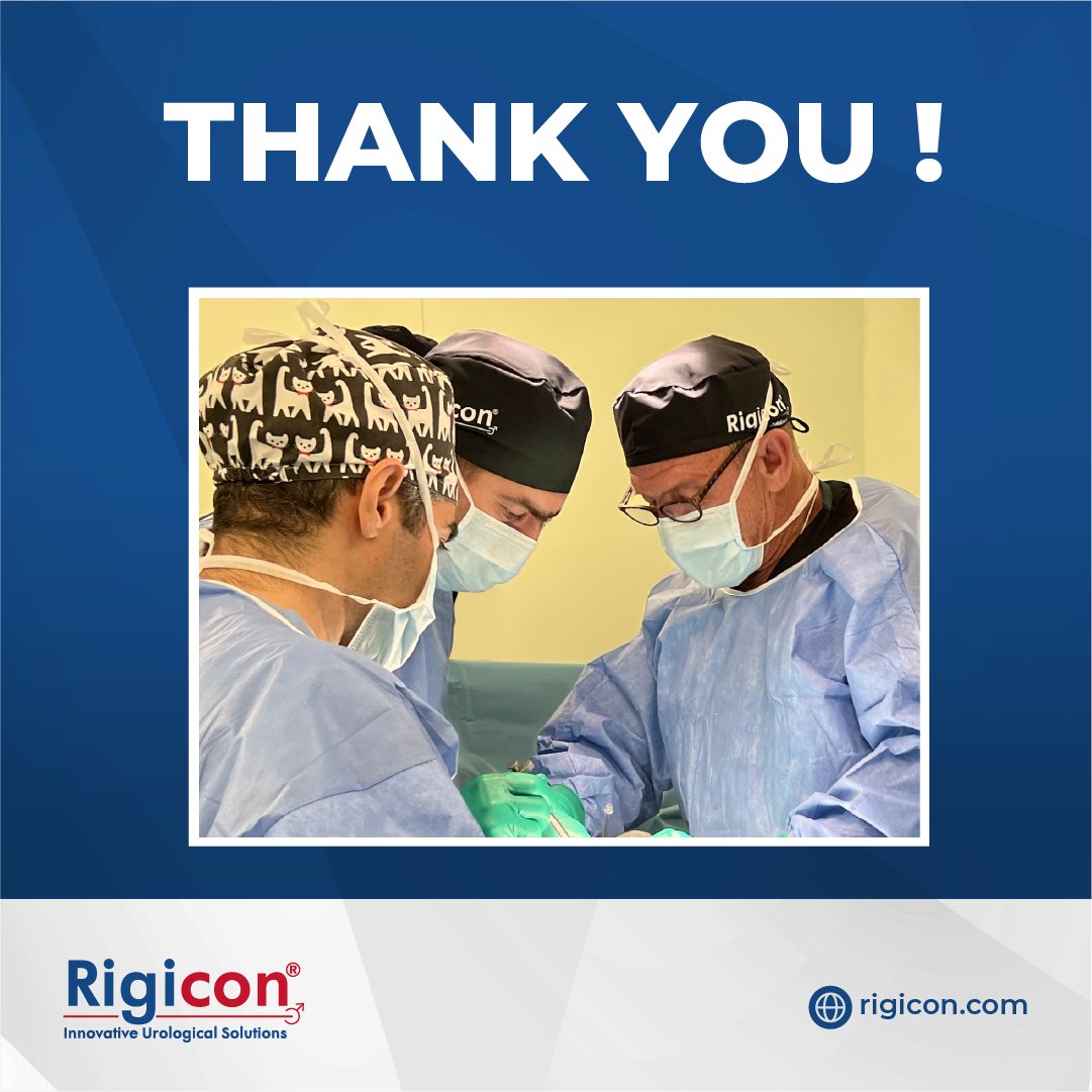 rigiconurology's tweet photo. Rigicon thanks global prosthetic urology leader @DrPaulPerito who implanted the first US patient in the ERASE ED Trial with our Infla10 AX penile prosthesis designed to offer girth and length expansion. Infla10 cylinders are engineered for durability, rigidity, and natural feel. https://t.co/wtkEmVUktp