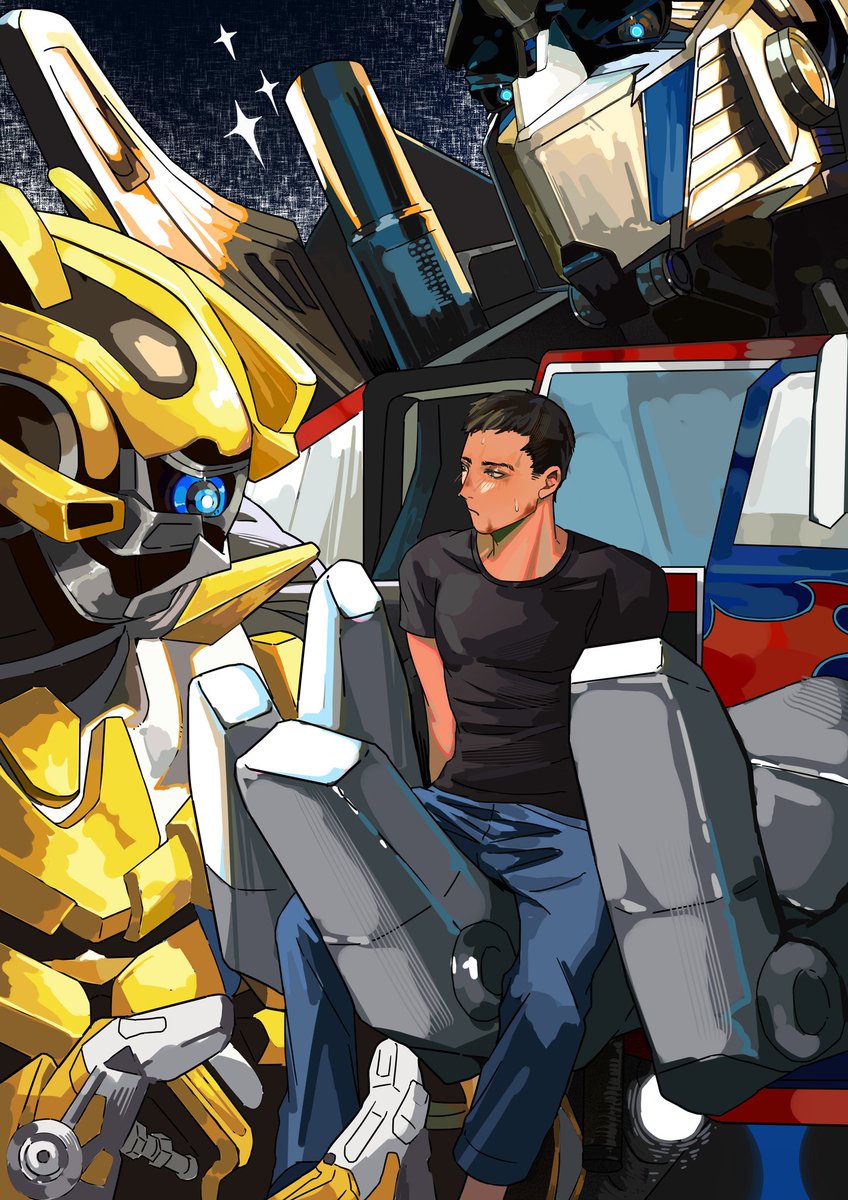 doufu2020's tweet photo. 😇🍻op/sam,bee/sam
#TheTransformers
#OptimusPrime #bumblebee
#SamWitwicky https://t.co/RV8y9OKTzZ