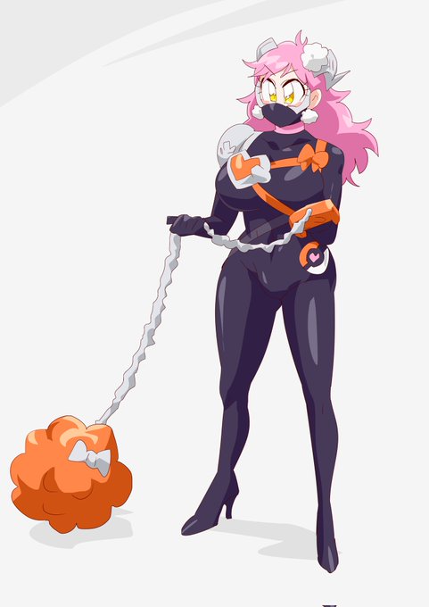 念願の攻撃武器。モコモコしている。 #キュアライダー #ライダー少女 