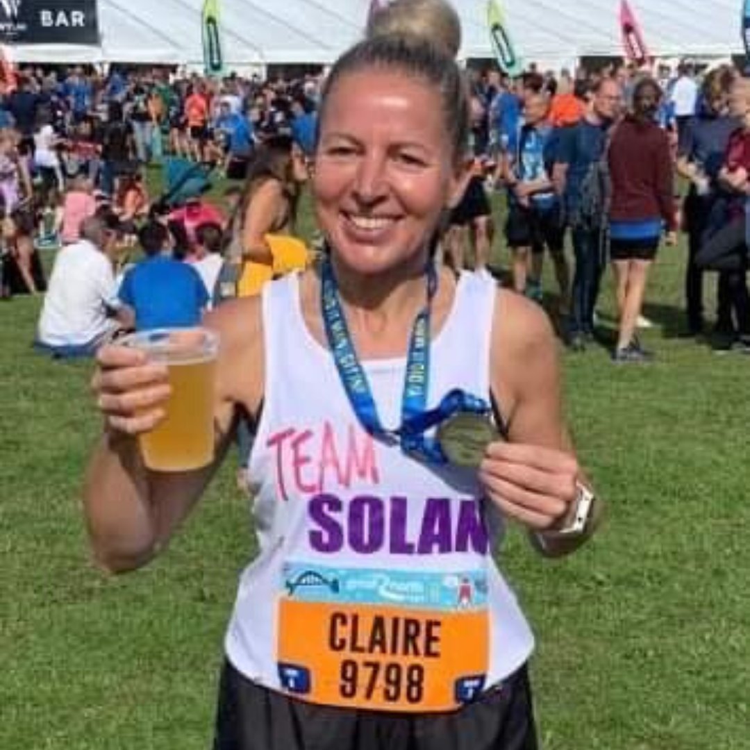 A little #ThrowbackThursday to this year’s incredible Great North Run runners!

We are humbled, as always, that you chose to run for #TeamSolan 💜

If you would like to take part in an event and help raise funds for those impacted by cancer, please visit 
loom.ly/QsZWWWw