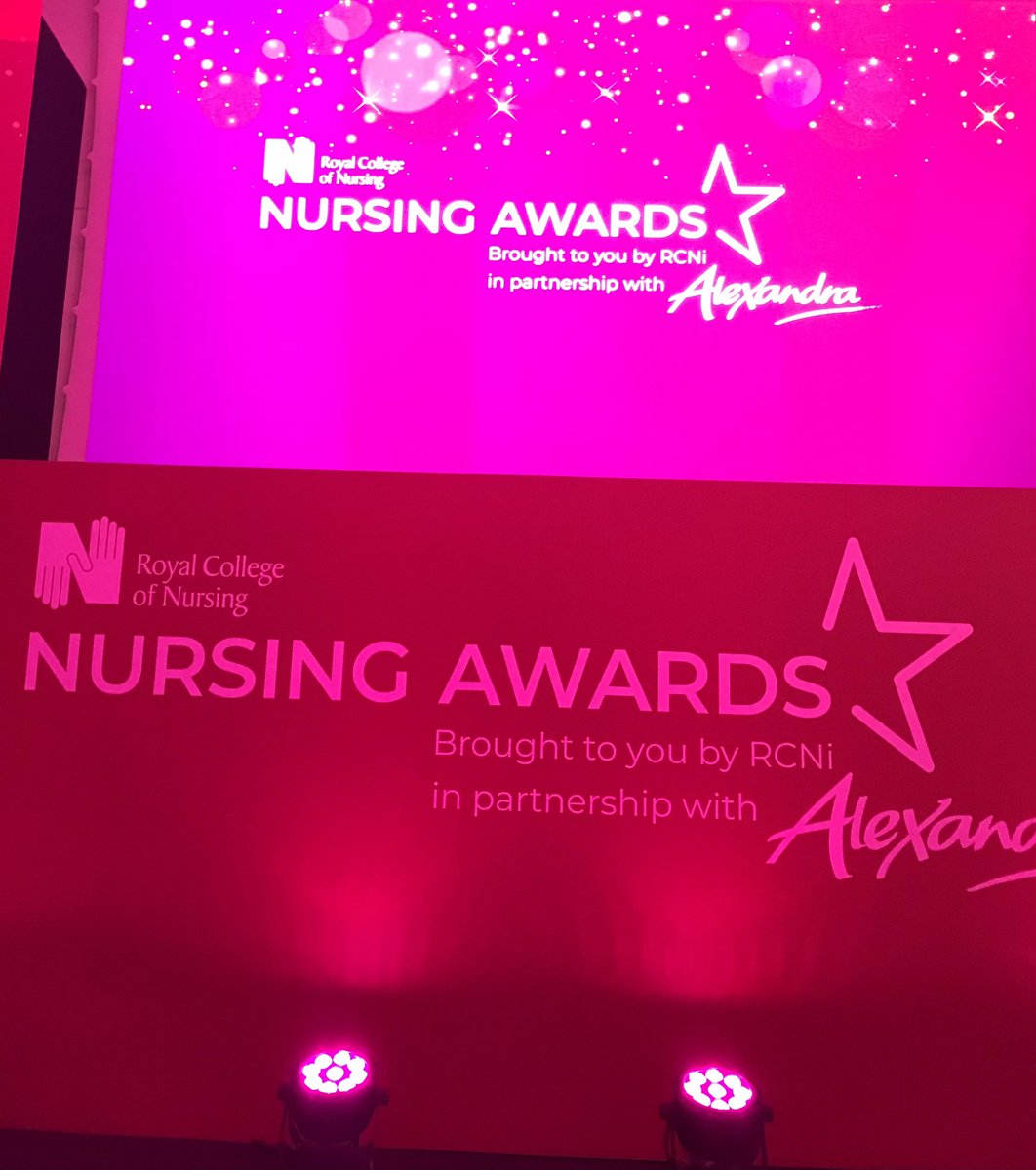 Pleased to be at @theRCN awards celebrating the very best in nursing - looking forward to presenting @nmcnews sponsored award for innovations in your specialty. Congratulations & good luck to all finalists 👏🌟👏