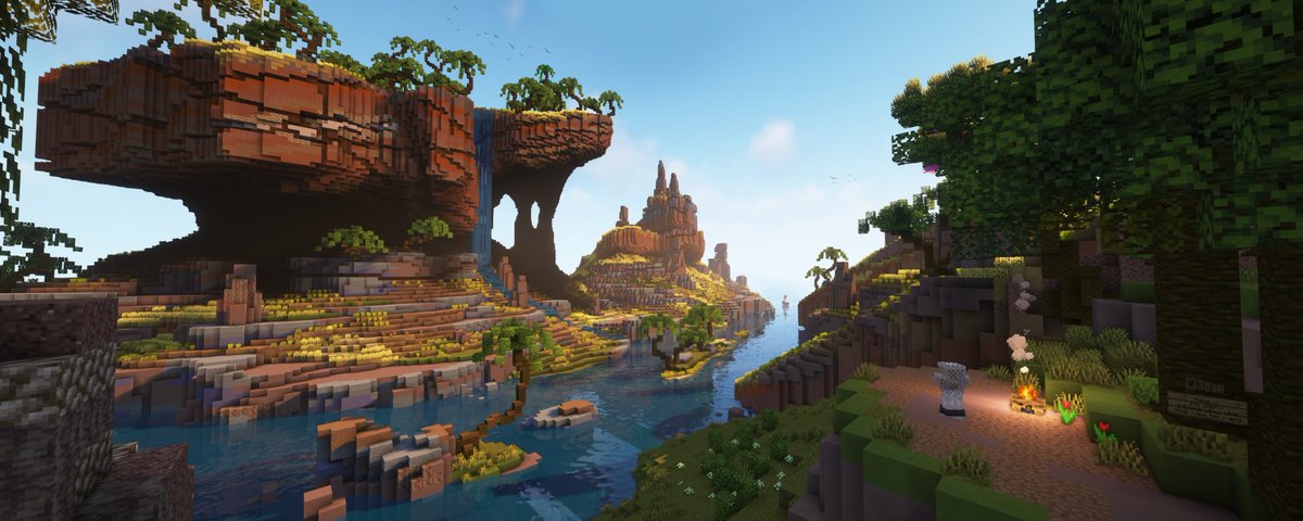 3exu_'s tweet photo. Summary of #Minecraft  terrains that I built in September!

Which one is your favourite and why? 👀

Personally, I like the first one the most! The basics of the composition make it look quite interesting: D

#minecraft建築コミュ  #Minecraftbuilds https://t.co/v9KSrl5Z5h