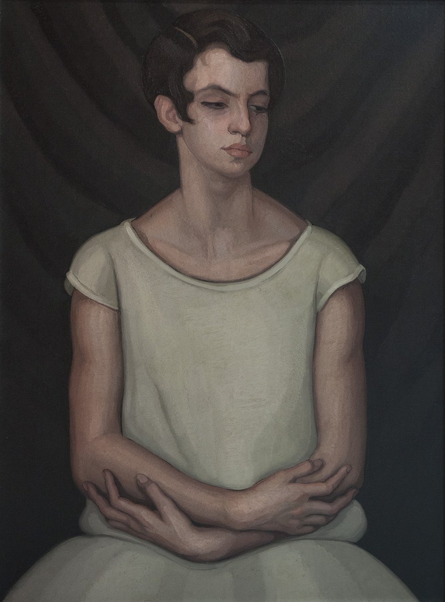 MuseoIbanezAlm's tweet photo. 3/3 
🖼 Retrato de mujer (c. 1931) Óleo sobre tela. Colección Ibáñez. 

#MuseoIbañez #NotasDeArte https://t.co/LnP1xcszh1