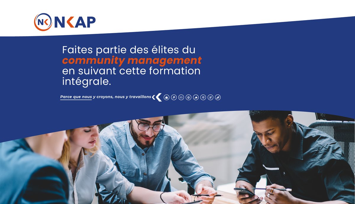 nkapsarl's tweet photo. 🙂 Faites partie des élites du Community management en suivant notre formation pratique 
𝓘𝓵 𝓷𝓮 𝓻𝓮𝓼𝓽𝓮 𝓹𝓵𝓾𝓼 𝓺𝓾𝓮 𝓿𝓸𝓾𝓼 
---------
🤳 https://t.co/IcwDP5za3c
📩 Info@nkap.fr
🌐 https://t.co/F64lhIySR0
   -------
#formations #études #école #Nkap
#développeurweb https://t.co/hz1LID9NW0