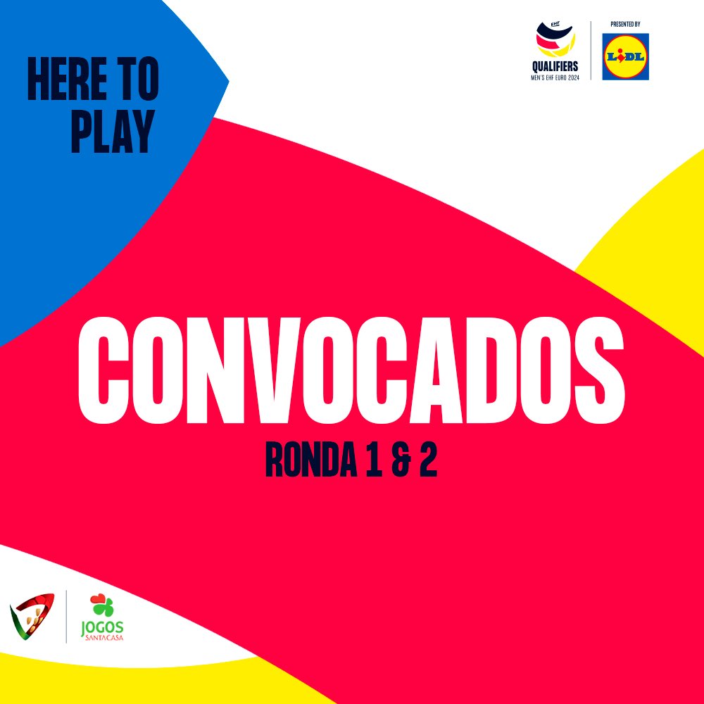 AndebolPortugal's tweet photo. 🇵🇹🌊 Heróis do Mar com 𝙧𝙤𝙩𝙖 𝙩𝙧𝙖𝙘̧𝙖𝙙𝙖 para o EHF Euro 2024 🧭👀

🔜
🆚🇹🇷
🆚🇱🇺

🎟️ https://t.co/hkAt2wEICe

#letsgovamos #heroisdomar #superportugal #seleçãonacionalandebol #portugal #vamoscomtudo #andebol #jogossantacasa #lidlportugal #mader #aguamonchique #4moove https://t.co/rMxKsHAvpy