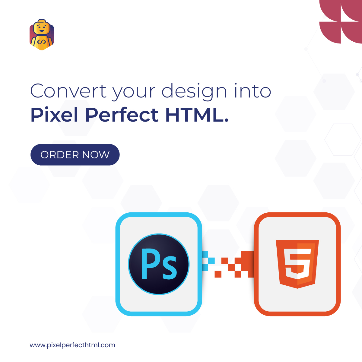 PixelPerfectHTM's tweet photo. Converting the Sketch design into fully responsive HTML is a matter of clicks now. Let your design turn into reality.
Order now: https://t.co/COECW804EZ
#psdtohtml #html #websitedesign #webdesigner #webdevelopment #webdevelopers #frontenddeveloper #programming #PixelPerfectHTML https://t.co/TzS631RySh