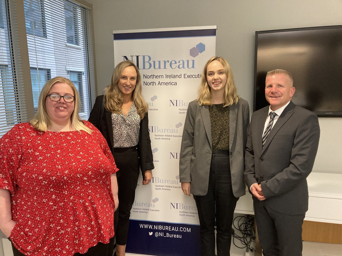 NIYF's tweet photo. Lovely to meet Charlotte from the @BritishEmbassy
Great to discuss NIYF #YouthManifesto and #NSYF #KeyAsks
Important discussions in relation to @GFA25 https://t.co/sScWZrOwos