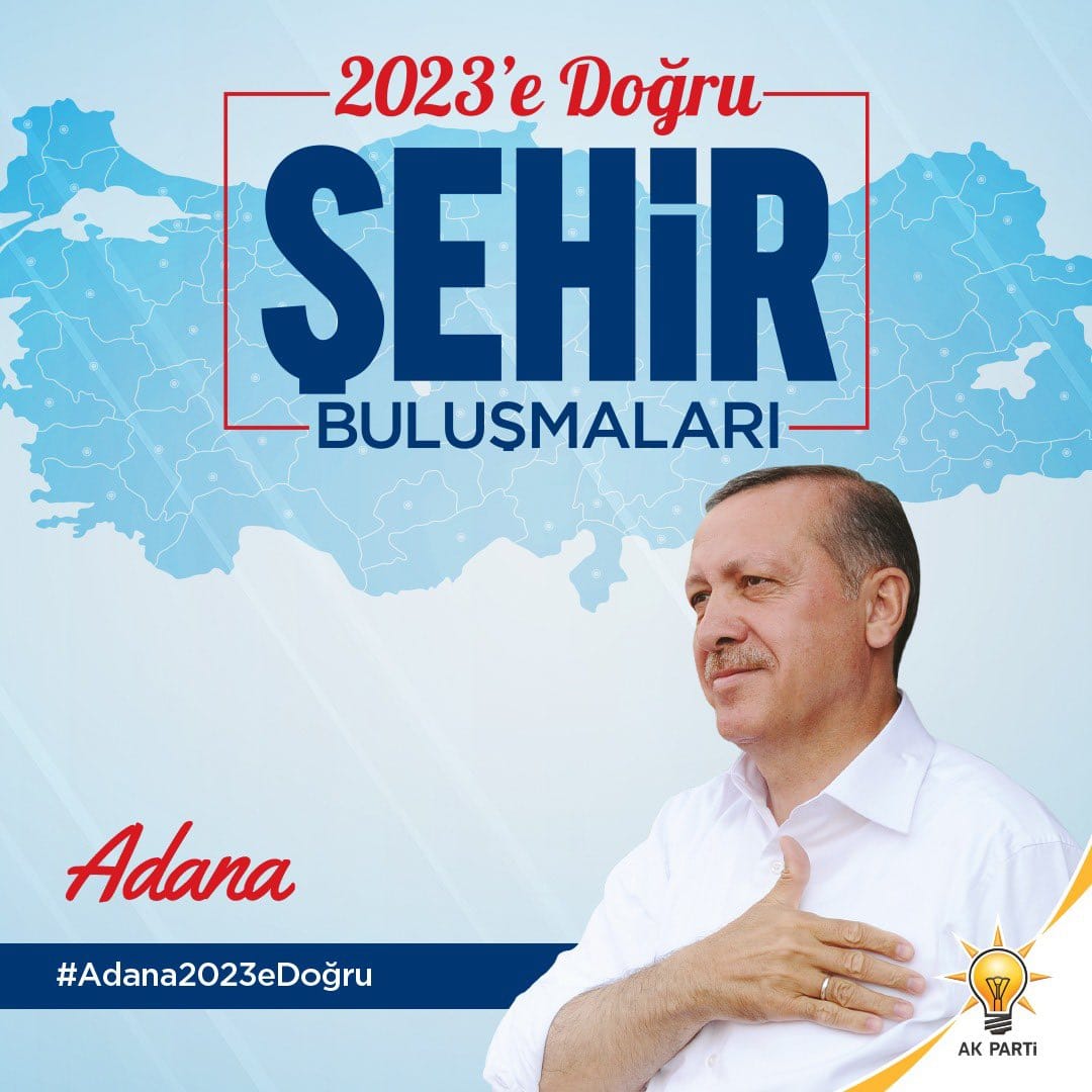 KIYMETLİ HEMŞEHRİLERİMİZ 07.10.2022 CUMA (YARIN) SAAT 11:00'DE KARAİSALI BELEDİYE DÜĞÜN SALONUNDA MİLLETVEKİLİMİZ SAYIN ALİ CUMHUR TAŞKIN'IN KATILIMIYLA GERCEKLEŞTİRECEĞİMİZ TOPLANTIMIZA TÜM HALKIMIZ DAVETLİDİR.
<a href="/alicumhurtaskin/">Ali Cumhur TAŞKIN 🇹🇷</a> 
<a href="/mehmetay01/">Mehmet Ay</a> 
<a href="/samimeozkaya/">Samime Özkaya</a> 
#AdananınKalbiAKParti