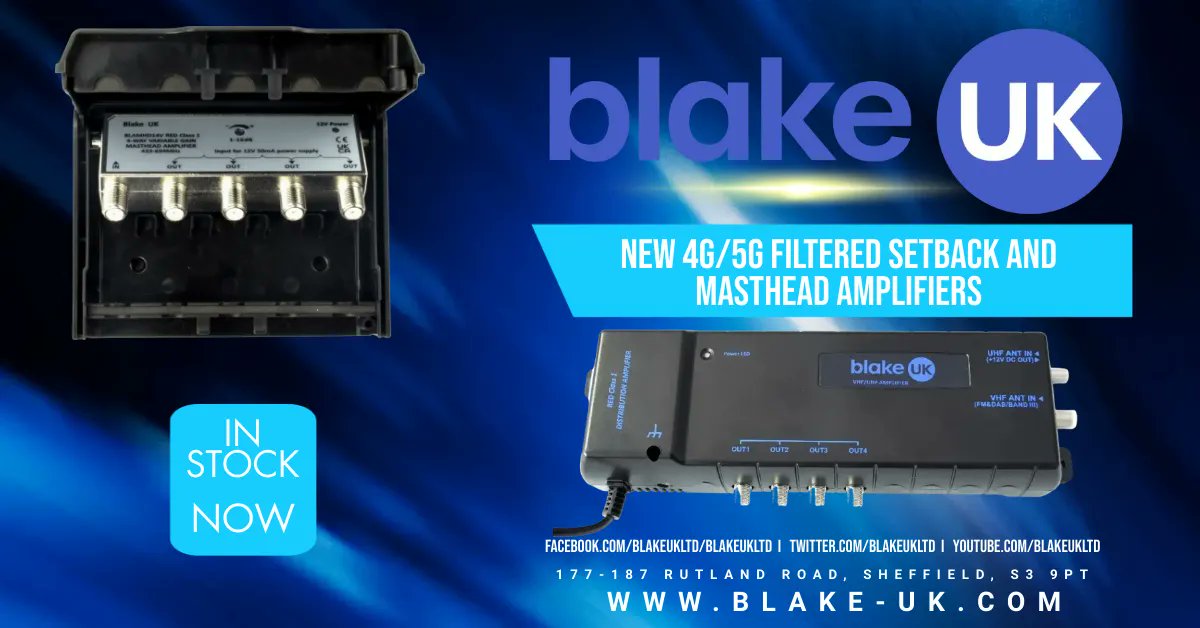 Take a look at our brand new distribution amplifiers. In stock now and available online: buff.ly/3RJGzt4