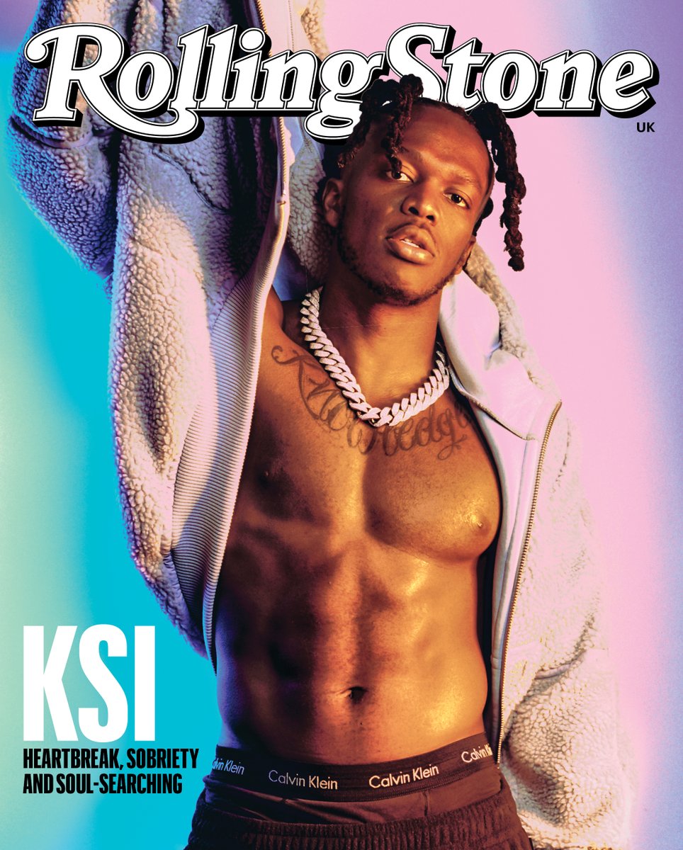 RollingStoneUK's tweet photo. Heartbreak, sobriety and soul searching inspire @KSI’s third album.

Read the interview and see the shoot, featuring our latest digital cover star: https://t.co/aLWFu4s7Vj https://t.co/zAoiLse0UJ