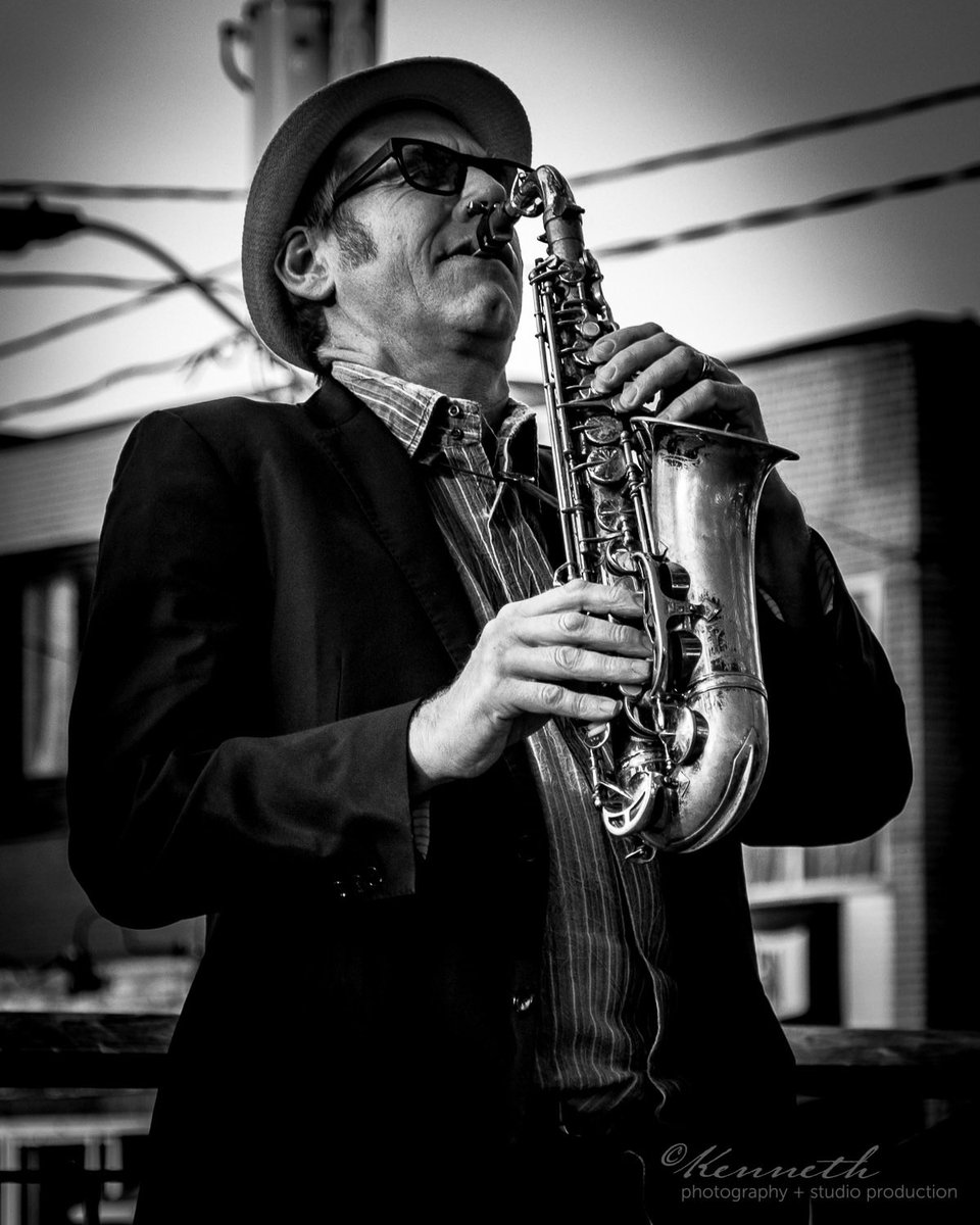 Various pics in #blackandwhitephotography at @kensingtonjazz Pic 1 was shot through a window. Next year I’ll spend more time in the clubs. #Toronto #jazz #music #photo #photography #musicians #streetphotography