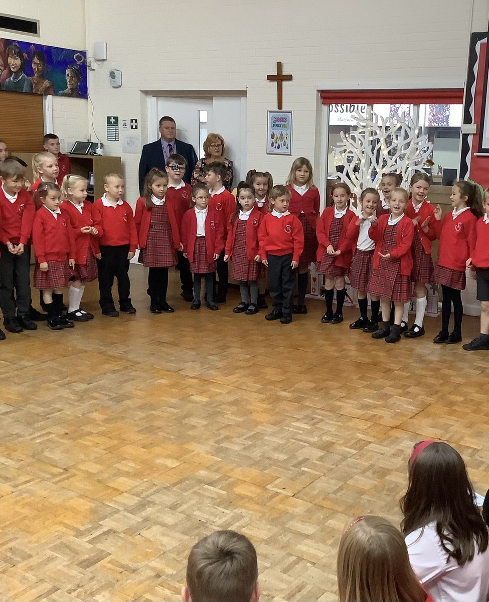 We loved performing our poem this morning in worship #acpsenglish #poetryweek