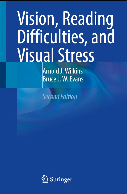Professor Arnold Wilkins &amp; Professor Bruce Evans' new book 'Vision, Reading Difficulties, &amp; Visual Stress' examines how vision disorders can be a factor in reading difficulties

Click here for more information &amp; to purchase your copy;
ceriumvistech.com/shop/visual-st…
#VisualStress