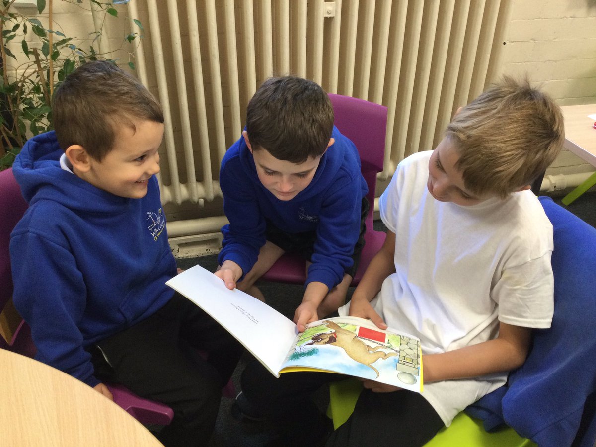 WhitegateOak's tweet photo. Oak and Acorns are enjoying some quality buddy-reading time. We love getting lost in a good story! @SchoolWhitegate @AcornsWhitegate https://t.co/QmrhqZQt4P