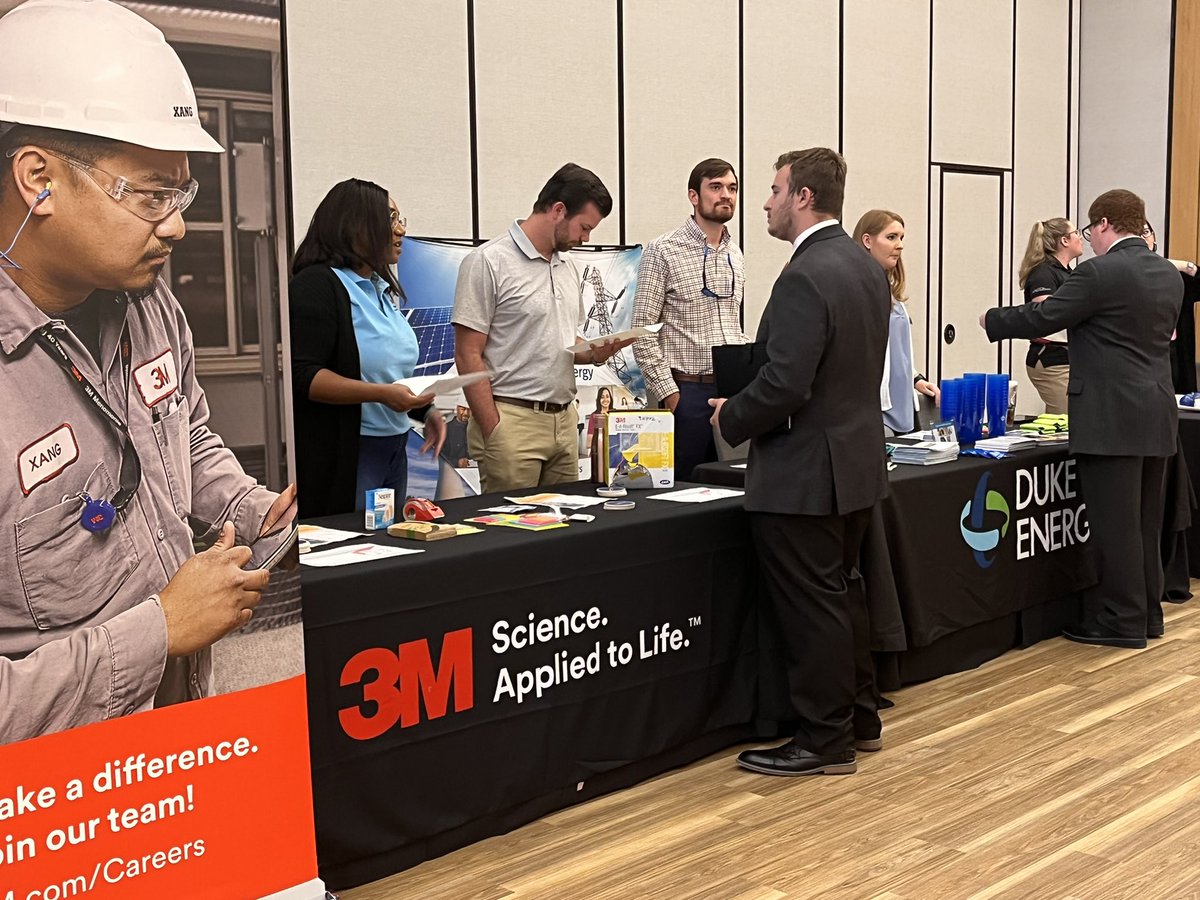 Thanks to the great companies at the Campbell University Engineering Career Fair yesterday! <a href="/pfizer/">Pfizer Inc.</a> <a href="/CaterpillarInc/">CaterpillarInc</a> <a href="/Flowserve/">Flowserve</a> <a href="/DukeEnergy/">Duke Energy</a> <a href="/3M/">3M</a> <a href="/biogen/">Biogen</a> <a href="/GEHITACHI/">Todd</a> <a href="/MertekSolutions/">Mertek Solutions</a> <a href="/NAVAIRNews/">NAVAIR</a> <a href="/novonordisk/">Novo Nordisk</a> <a href="/WhitingTurner/">Whiting-Turner</a> <a href="/TheWootenCo/">The Wooten Company</a> <a href="/BoonEdamUSA/">Boon Edam Inc. USA</a> Meridian Sequence <a href="/campbelledu/">Campbell University</a>