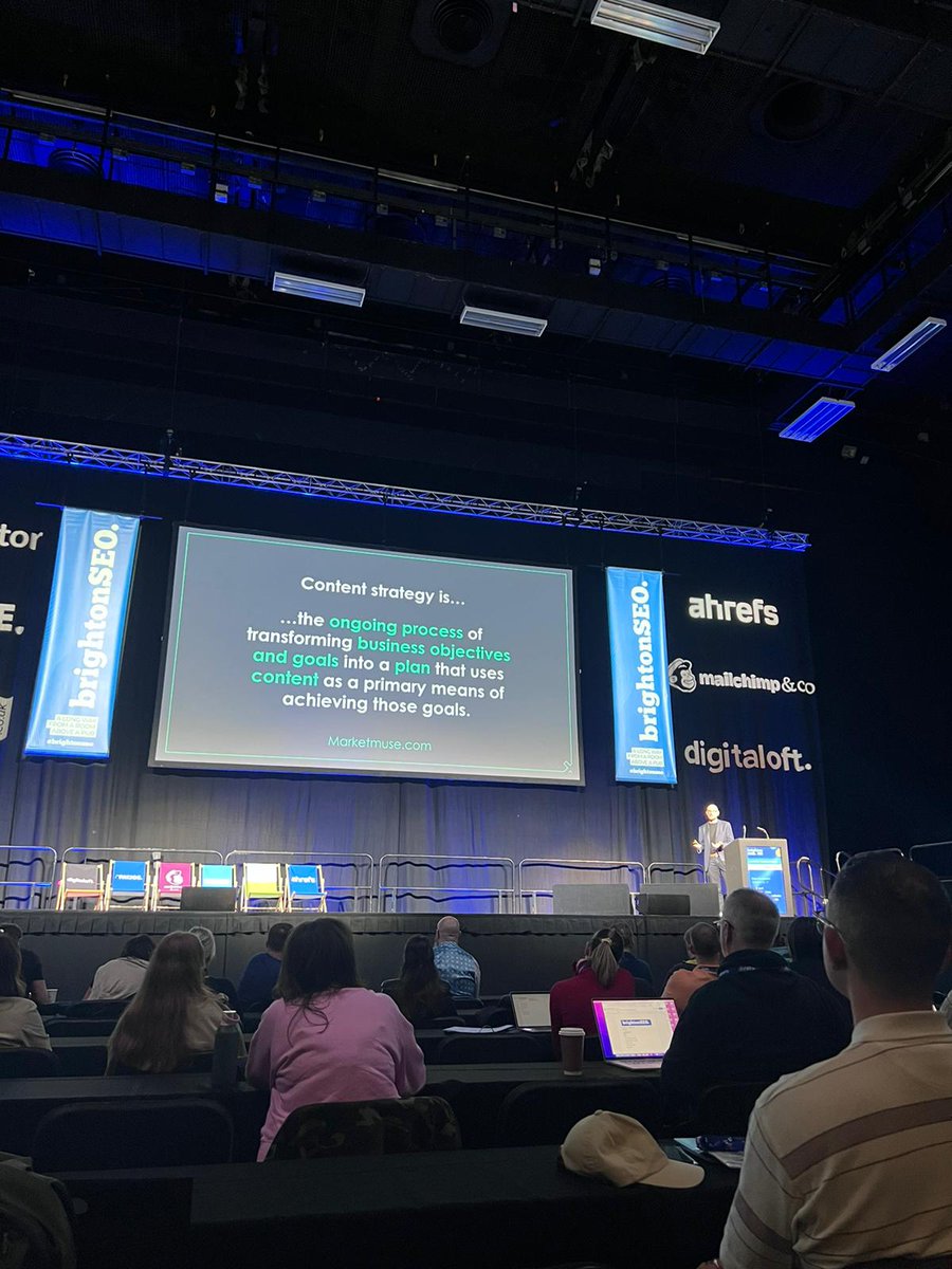 “Good content strategy has the ability to help your team make more effective and informed decisions, regardless of content limitations” - <a href="/Sam_Colebrook/">Sam Colebrook</a> 

#Content #ContentPrioritisation #Strategy #BrightonSEO #SEO