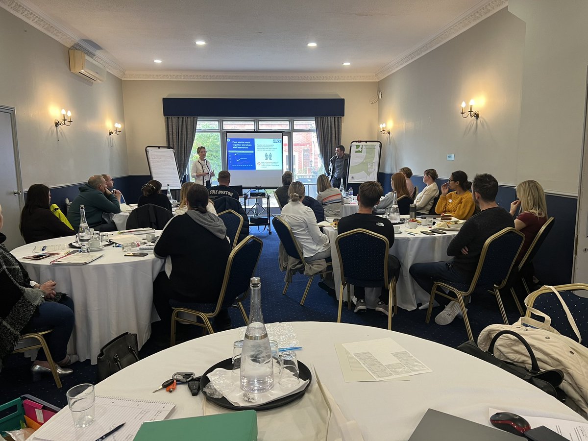 Nathaniel_stead's tweet photo. Delighted to be joining @CoulthardAdele and team supporting @NTeesHpoolNHSFT on their QSIR day 5 Demand &amp; Capacity! Looking at new innovative approaches to delivery to bring back to @HUTH_CQI https://t.co/RQDyNBwlHL