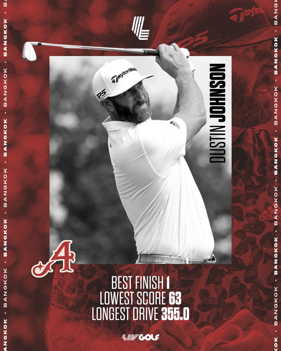 livgolf_league's tweet photo. Top 5 power rankings heading into Bangkok 🇹🇭🔝

1️⃣ @DJohnsonPGA 
2️⃣-5️⃣ https://t.co/mKPOwiK25H

#LIVGolf #LIVGolfBangkok https://t.co/2fUCoap6oh