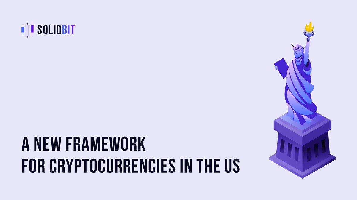 Solidbit1's tweet image. In the latest article we would like to tell you about a new framework for cryptocurrencies in the US and what this regulation can mean for crypto globally.

Follow the link to dive deep: blog.solidbit.io/a-new-framewor…