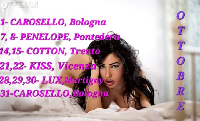 Hi my dear! Save my dates of  October About my LIVE SHOWS! 💣💥💥💥 https://t.co/mdZOcdWXQq<a href="/tag/mestre"class="tags"><span>#mestre</span></a>