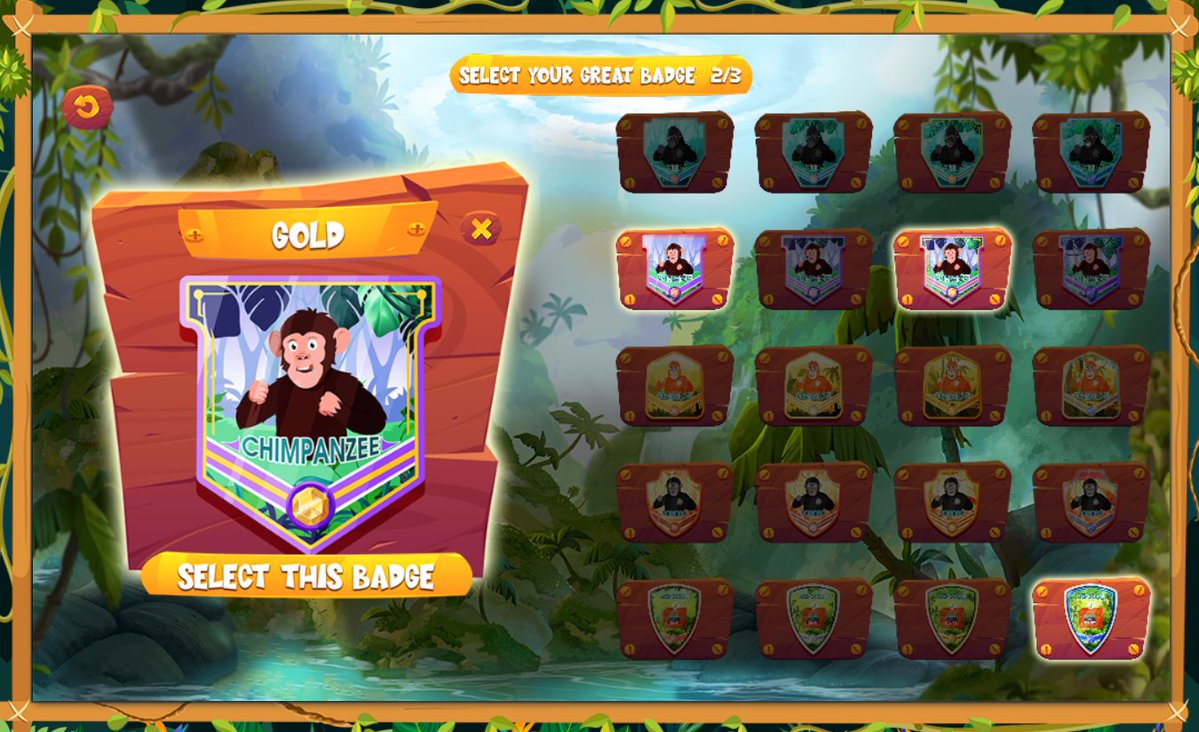 PlayTGE's tweet photo. ๐ดJUNGLE BASICS #04๐ด
๐ก๏ธ BADGES is a limited collection of equipables used to boost the performance of your GLMR JUNGLE #NFT in #TheGreatEscape
๐ก There are 2 categories of Badges: Great & Minor
๐ You can equip #GLMJ with up to 1 Great + 1 Minor Badge for each game session. https://t.co/cMmDkBIyvB