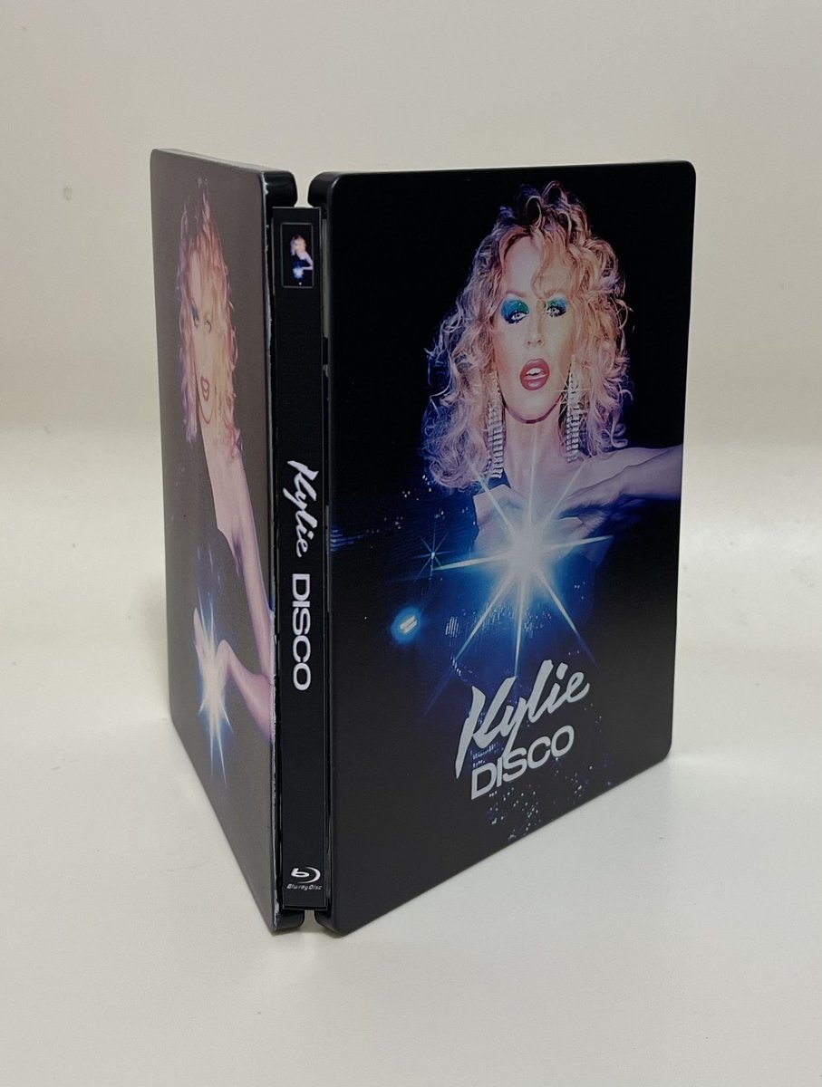 puravidajon's tweet photo. Kylie Disco Bluray Steelbook (Music Videos &amp; Performances #kylie #kylieminogue #disco https://t.co/PupfgRLFKd