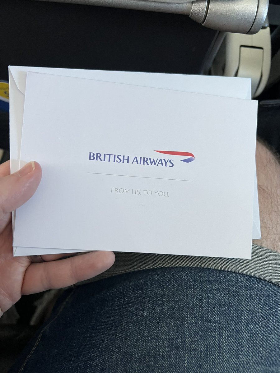 ohheyrj_'s tweet photo. Lovely card from the crew on @British_Airways flight #ba2833 to celebrate our engagement ❤️ https://t.co/FEQqwAJmta