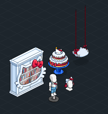 Puhekupla's tweet photo. New furni found: Hello Kitty!
https://t.co/01yL7MhcRz

#Habbo https://t.co/Bnj7sDita6