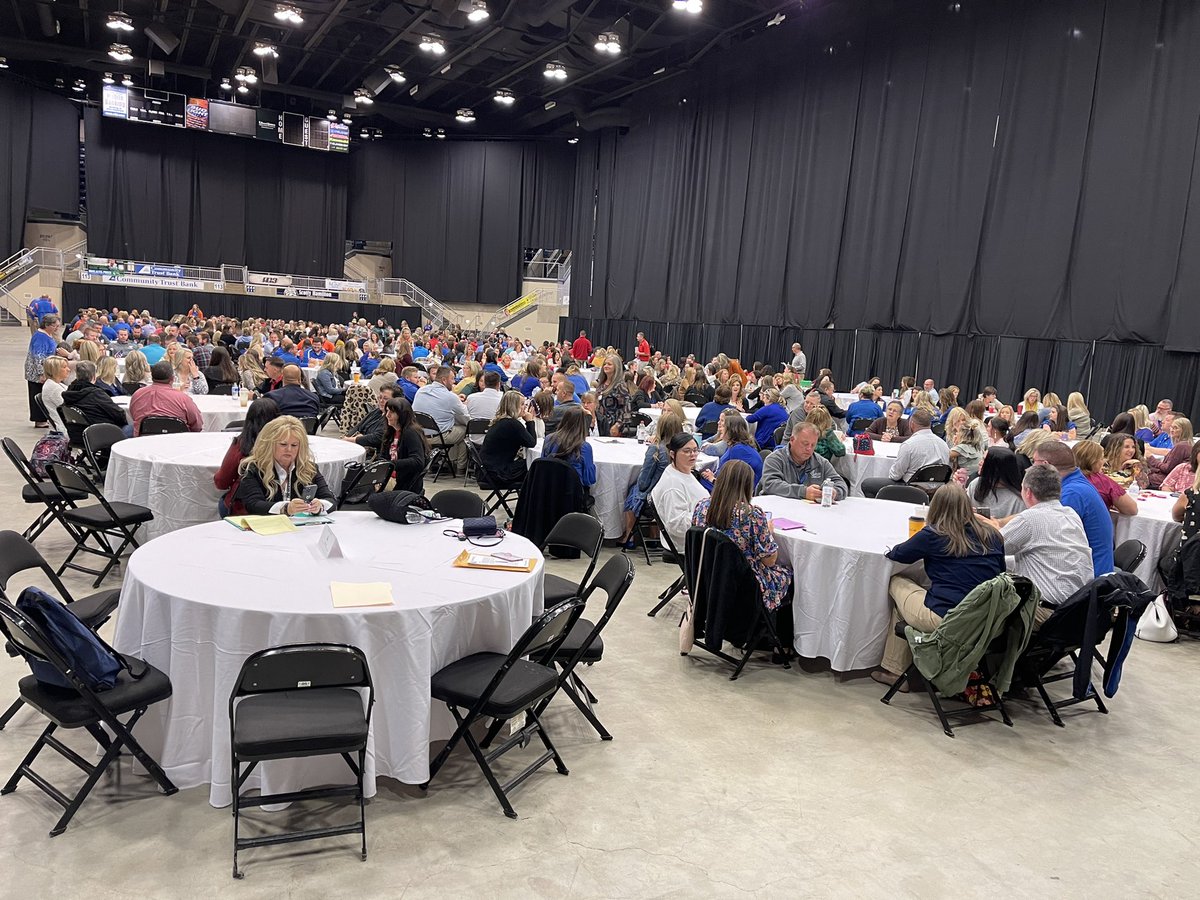 Excited to work with a dynamic group of <a href="/PikeCoSchoolsKY/">Pike County Schools</a> educators today in the <a href="/Appwirearena/">Appalachian Wireless Arena</a> in Pikeville, Kentucky!  See you soon!