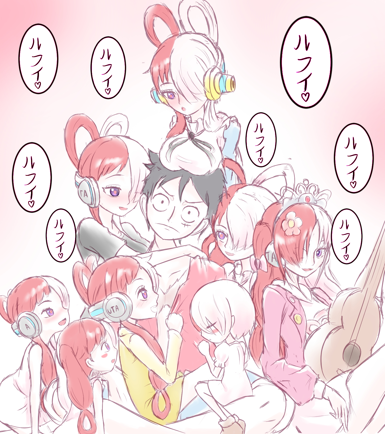 Luffy X Harem Fanfiction 82 - xgryasi