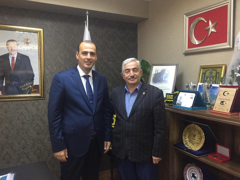 Fatih__Bildik's tweet photo. Altındağ Muhtarlar Dernek Başkanı ve Ulubey Mahalle Muhtarımız, Sn. Niyazi Köroğlu ‘nu İlçe Başkanlığımızda misafir ettik.

Değerli Muhtarımıza ziyaretlerinden dolayı teşekkür ediyorum.

#KalbimizAltındağ 

@akaltindag https://t.co/HOTtdbIw6M