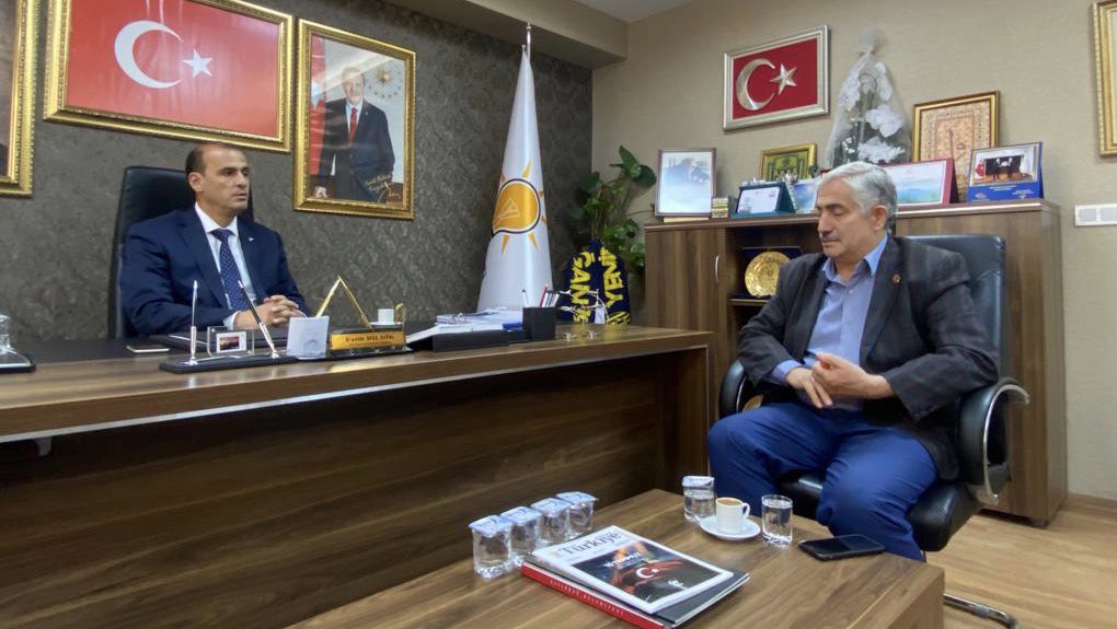 Fatih__Bildik's tweet photo. Altındağ Muhtarlar Dernek Başkanı ve Ulubey Mahalle Muhtarımız, Sn. Niyazi Köroğlu ‘nu İlçe Başkanlığımızda misafir ettik.

Değerli Muhtarımıza ziyaretlerinden dolayı teşekkür ediyorum.

#KalbimizAltındağ 

@akaltindag https://t.co/HOTtdbIw6M