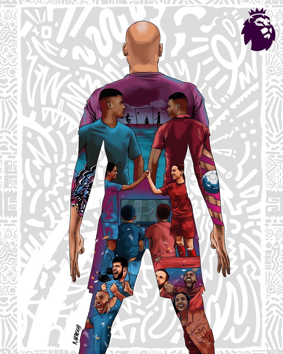 Football brings people from all walks of life together. 

🎨 <a href="/KingsleyNebechi/">Kingsley Nebechi</a> | #BlackHistoryMonth