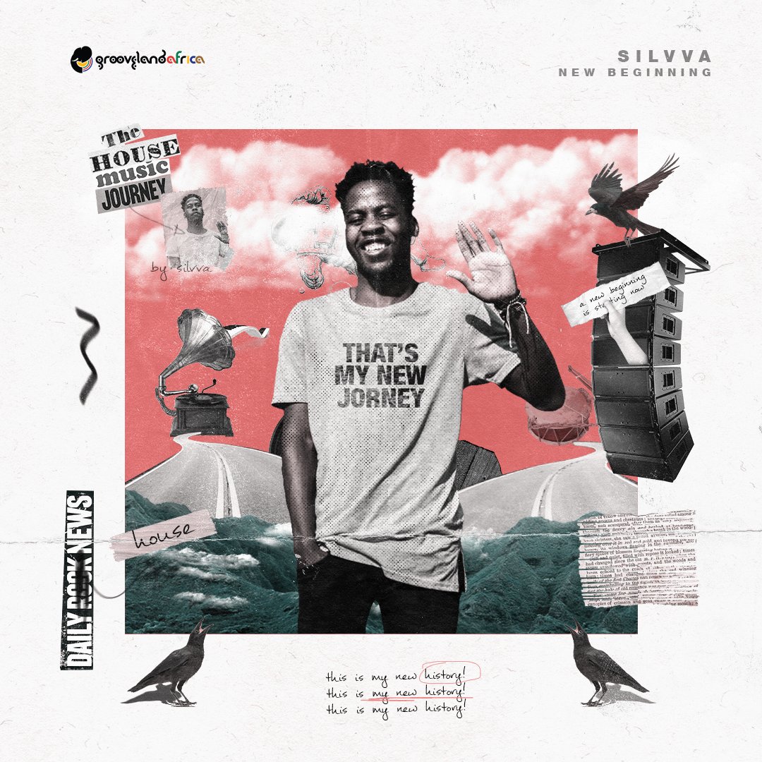 groovelandaf's tweet photo. #TBT2019 with South African @SilvvaSA and his great 'New Beginning EP'
Download &amp; Stream > https://t.co/XjHpWlf5Sj

Design cover @floating_vision 
Executive producer @mthulisipatrick 
#tbt #groovelandafrica #silvva #newbeginningep #afrohouse #afrotech #music #dj #download #stream https://t.co/u2CoESuWuO