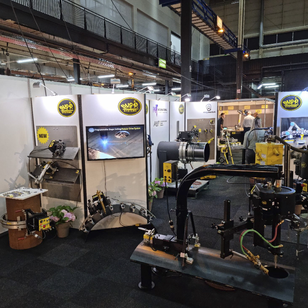 BugOSystems's tweet photo. Welding Week in the Netherlands @mtinternational.nl @Weldingweek #BugoSystems #MadeInUSA #filletweld #stitchweld #weld #welding #weldporn #welder #weldernation #weldeverydamnday #fabrication #fab #work #workhard #metal #steel #MIG #metalwork #weldlife https://t.co/cXcoT3XPrT