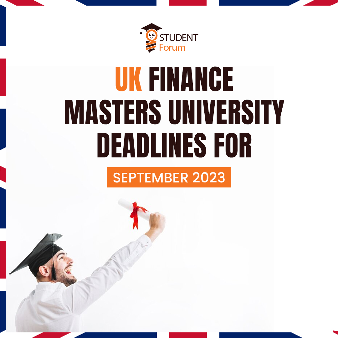 StudentForum_'s tweet photo. Here are the top UK finance master's university deadlines for September 2023.
For more information follow https://t.co/5veCchyyss

#uk #ukuniversities #ukuniversity #ukuniversitysearch #ukuniversityadmission #financestudents https://t.co/idL5aVbApu