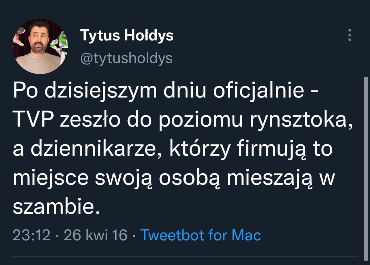 Mieszał, ale się nie cieszył.