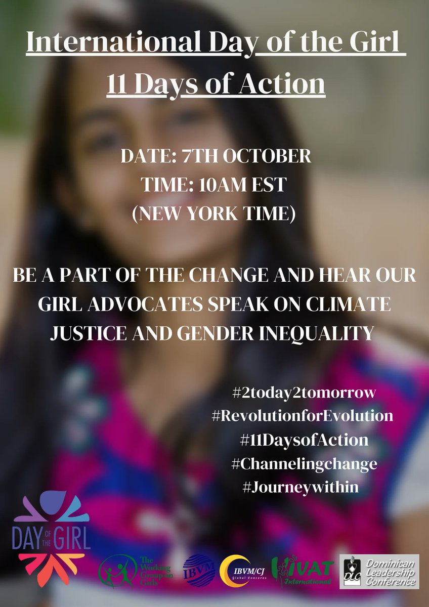 Together with <a href="/UNICEF/">UNICEF</a> &amp; others we call for greater investment &amp; action on #GirlsLeadership &amp; Agency, #GirlsEducation, mental &amp; physical wellbeing &amp; Strength all services for girls esp. in crisis response &amp; recover. Join Day 6 of #11DaysofAction at buff.ly/3VavfZV <a href="/NGOWGG/">WorkingGrouponGirls</a>