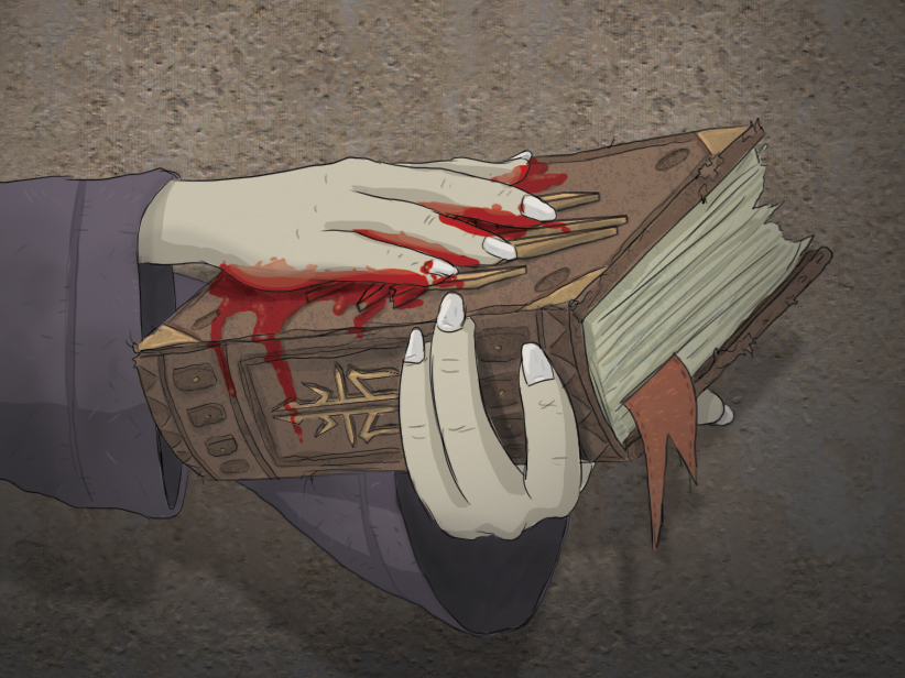 PortableMoose's tweet photo. May our sight pierce the heavens and our reach be infinite and everlasting.

@TheMaestroTeam and I are bringing #SallyFace to tabletop with Sally Face: Strange Nightmares. Don't miss any announcements! 👉 https://t.co/HfsmZ0aMzF https://t.co/k2sSqhfXCA