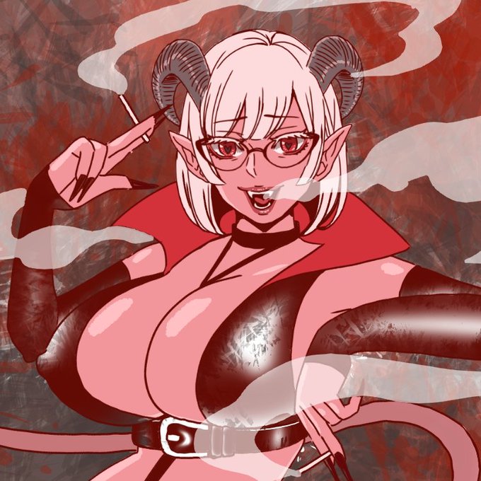 人外スモーカー
#サキュバス 