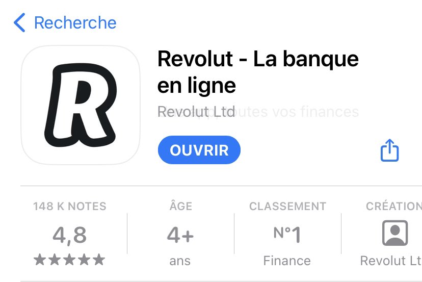 VeniVidiVinted's tweet photo. 🚨BON PLAN🚨

COMMENT GAGNER 20€ EN 3 MIN SUR TON TÉLÉPHONE

C’est simple tout d’abord la premiere étape sera de télécharger revolut si vous ne l’avez pas et de créer un compte chez eux (totalement gratuit) https://t.co/Gxu69rQ5Ld