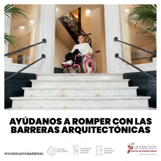 ¡Participa en el concurso de Sube a Ig o Tw una foto de un edificio de viviendas con alguna barrera arquitectónica con el hashtag #ViviendasSinBarreras y etiquétales! ​ Podrás llevarte un fantástico iPhone 13. ​ ⮕ bit.ly/3RxtOlm