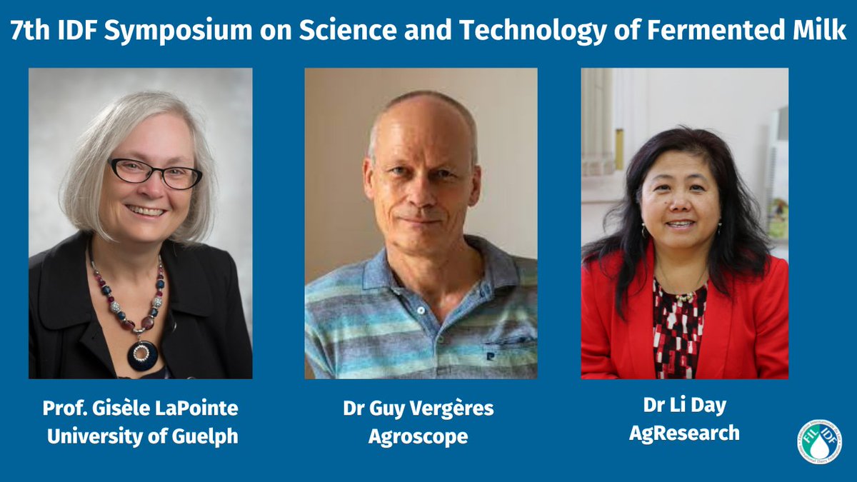 We are hosting a two-day virtual event symposium focused on fermented #milk and presenting the latest research and product developments. Discover more of our speakers at the 7th IDF Symposium on Science and Technology of Fermented Milk at bit.ly/3Ej9UaL