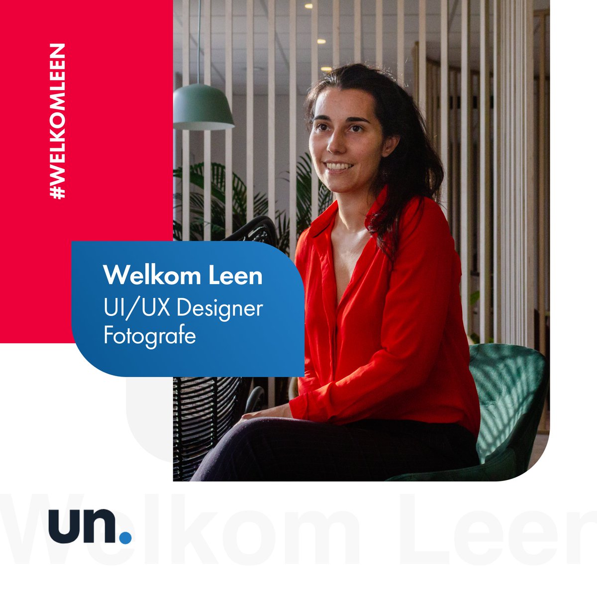 Met Leen erbij is ons team een UI/UX designer en fotografe rijker! 🙌

#welcome #designer #photographer #team