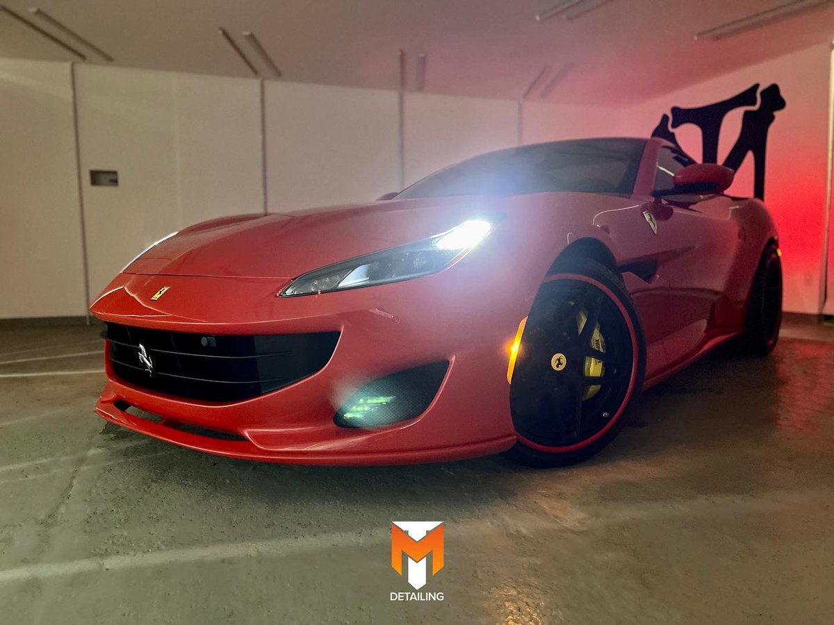 DetailingMt's tweet photo. ¡¿Que onda bandera!? Fue nuestro 3er aniversario y así lo conmemoramos con este videito que esta transformación que recibió este #Ferrari #Portofino, que quedó 🤌🏼. Aquí les dejo el Link https://t.co/hWp8BCbKkh y unas fotitos @FerrariMexico. Gracias a ustedes y a nuestro equipo! https://t.co/U8AAe9SoZg