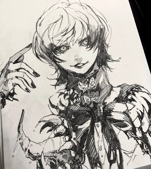 アナログも描くので見てやって〜 